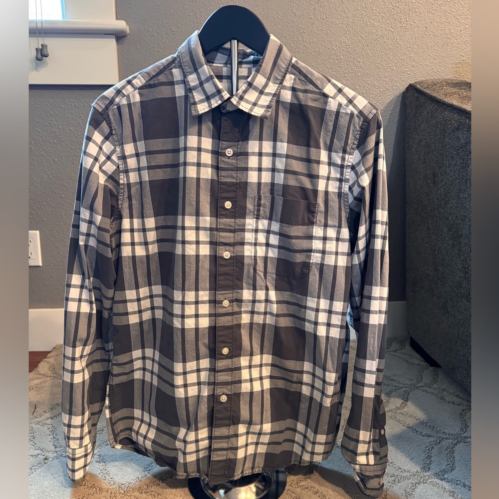 American Eagle Plaid Flannel Men's Small Classic Fit
